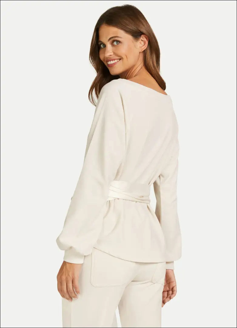 Laisvalaikio megztinis ’Juvia’ DI7644 - €38 Save 65% 25-50, __label:Pristatymas 1-2 d.d., color-kremas, drabuziai,