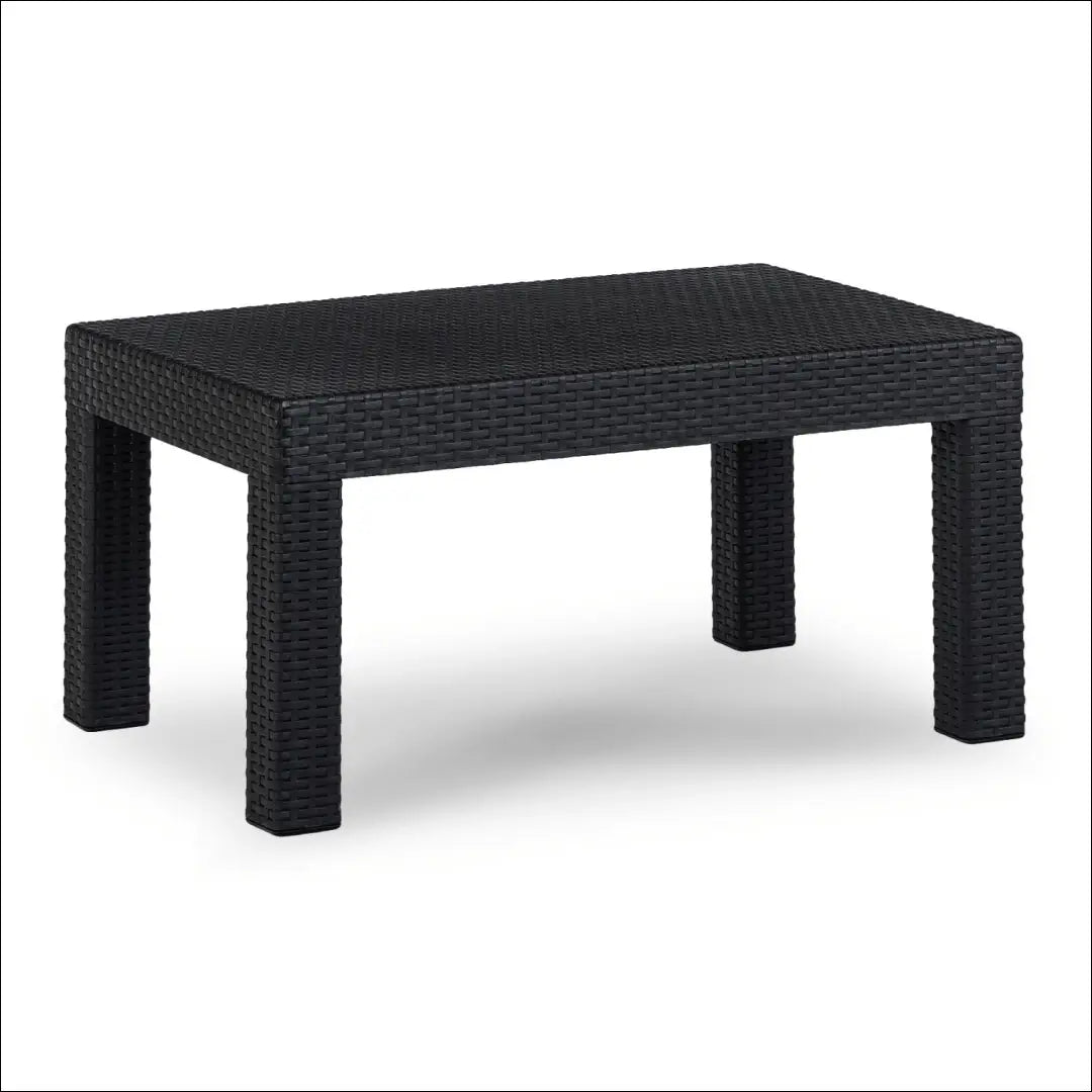 Lauko baldų komplektas juodos spalvos / pilkos TE1181 - €285 Save 15% __label:Pristatymas 5-14 d.d., elite, Meble