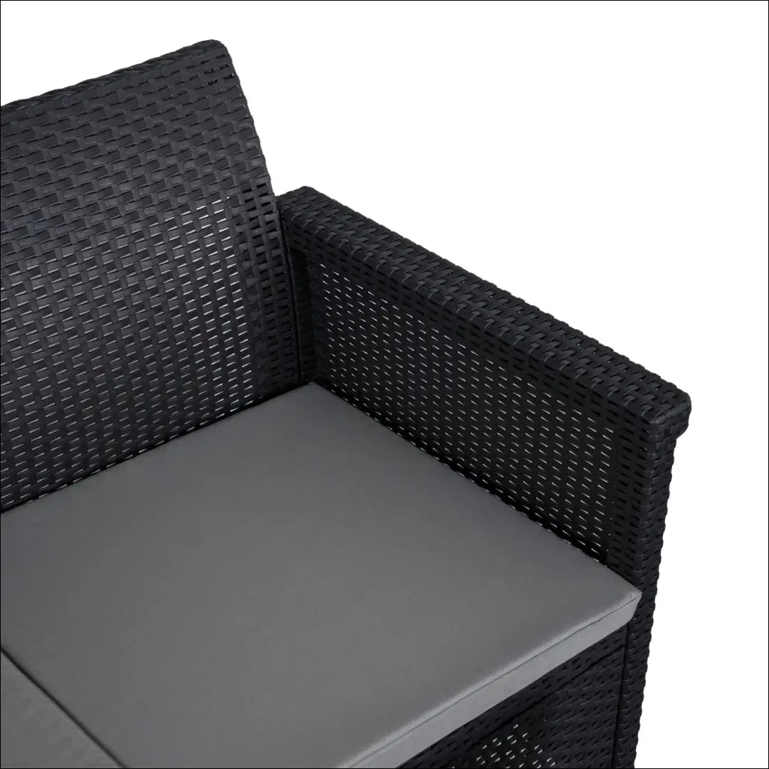 Lauko baldų komplektas juodos spalvos TE1183 - €333 Save 15% __label:Pristatymas 5-14 d.d., elite, Meble ogrodowe,