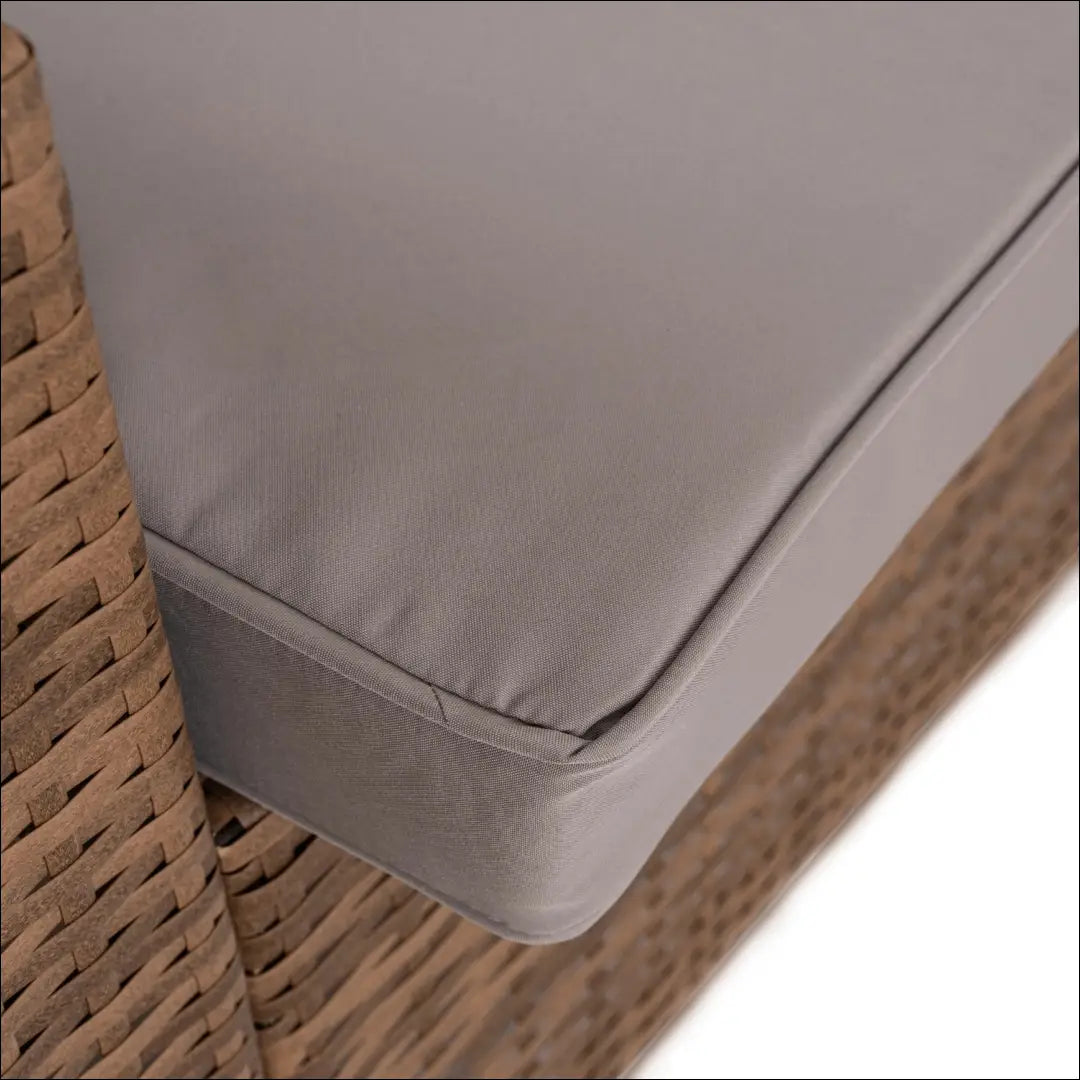 Lauko baldų komplektas pilkos spalvos / rudos TE1184 - €676 Save 15% __label:Pristatymas 5-14 d.d., elite, Meble