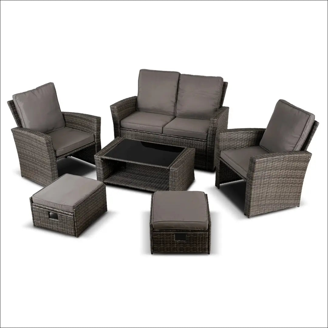 Lauko baldų komplektas pilkos spalvos TE1228 - €592 Save 15% __label:Pristatymas 5-14 d.d., elite, over-200, uzsakomi