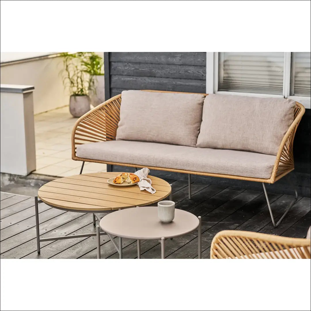Lauko baldų komplektas smėlio spalvos RD1128 - €1,104 Save 15% __label:Pristatymas 5-14 d.d., Bežinė / smėlio,