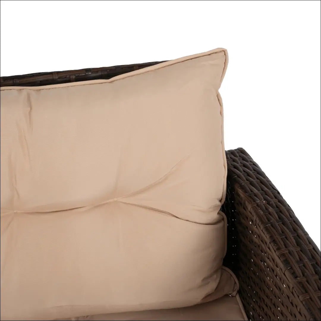 Lauko baldų komplektas smėlio spalvos / rudos TE1210 - €612 Save 15% __label:Pristatymas 5-14 d.d., elite, over-200,