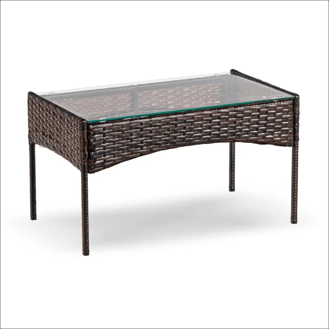 Lauko baldų komplektas smėlio spalvos / rudos TE1219 - €181 Save 15% 100-200, __label:Pristatymas 5-14 d.d., elite,
