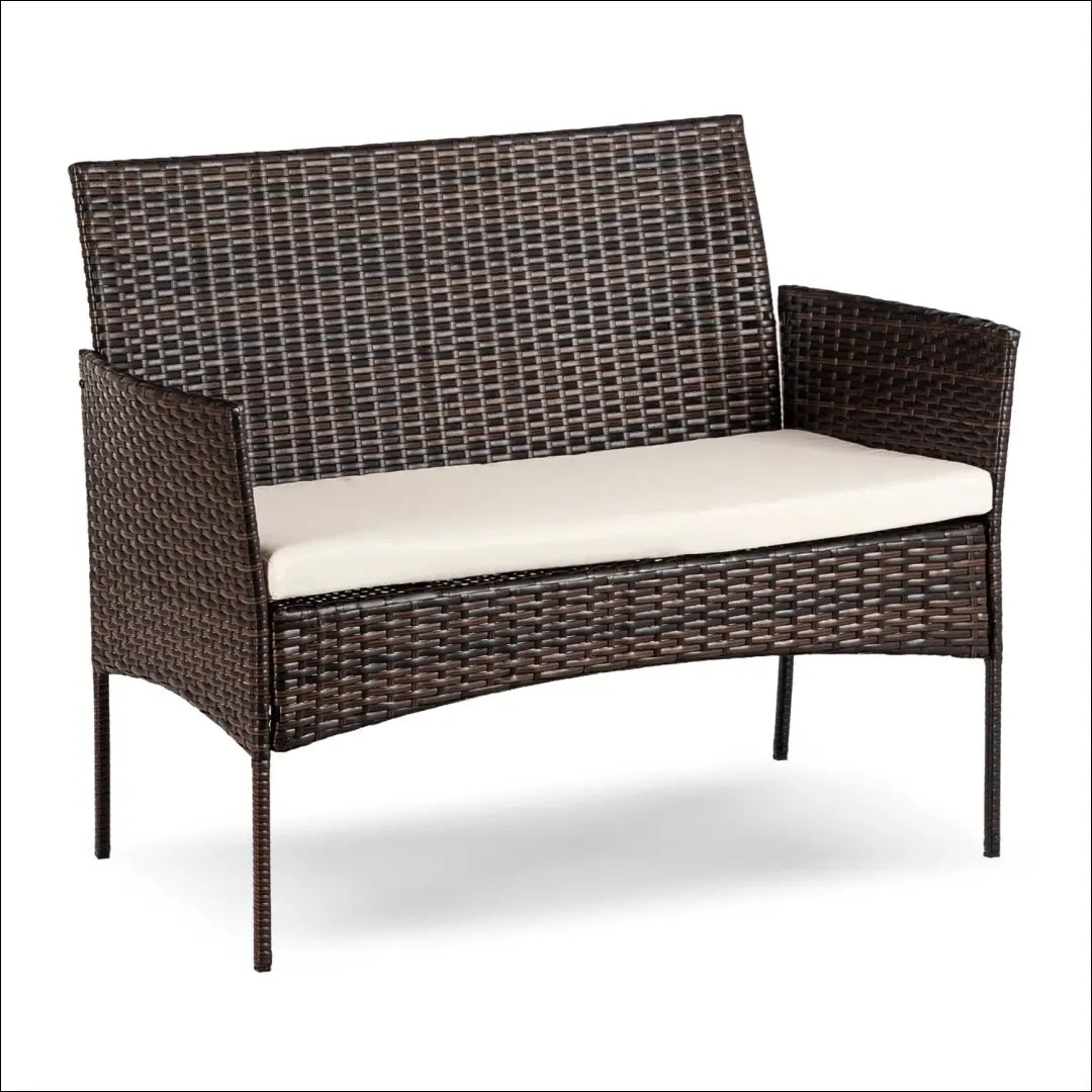 Lauko baldų komplektas smėlio spalvos / rudos TE1219 - €181 Save 15% 100-200, __label:Pristatymas 5-14 d.d., elite,