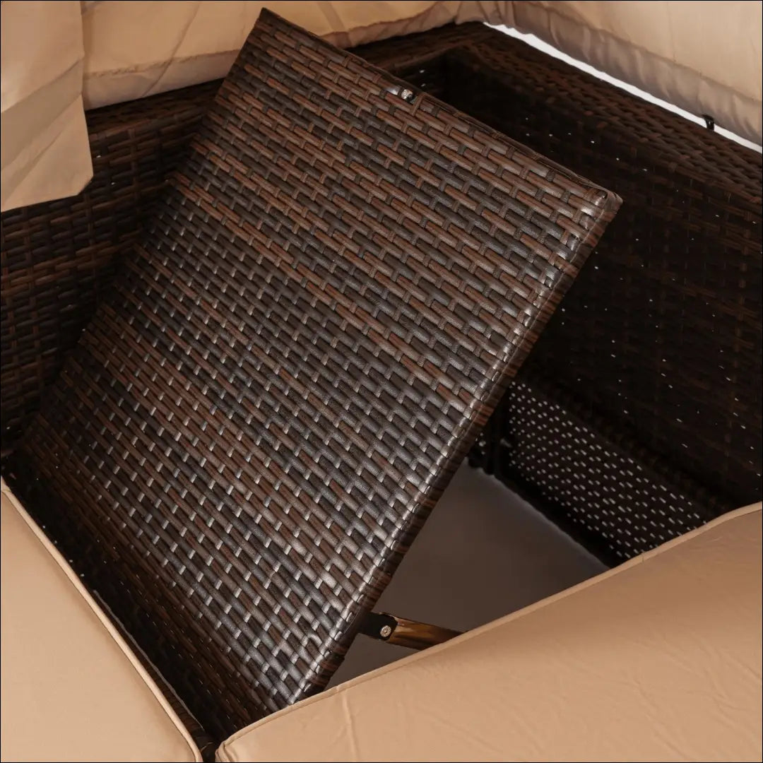 Lauko baldų komplektas smėlio spalvos / rudos TE1229 - €682 Save 15% __label:Pristatymas 5-14 d.d., elite, Meble