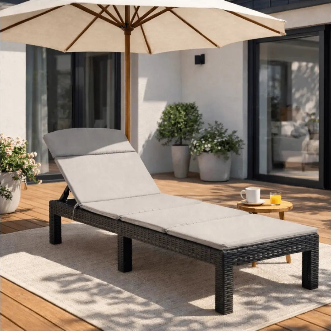 Lauko fotelis iš ratano juodos spalvos TE452 - €128 Save 15% 100-200, __label:Pristatymas 5-14 d.d., elite, Meble