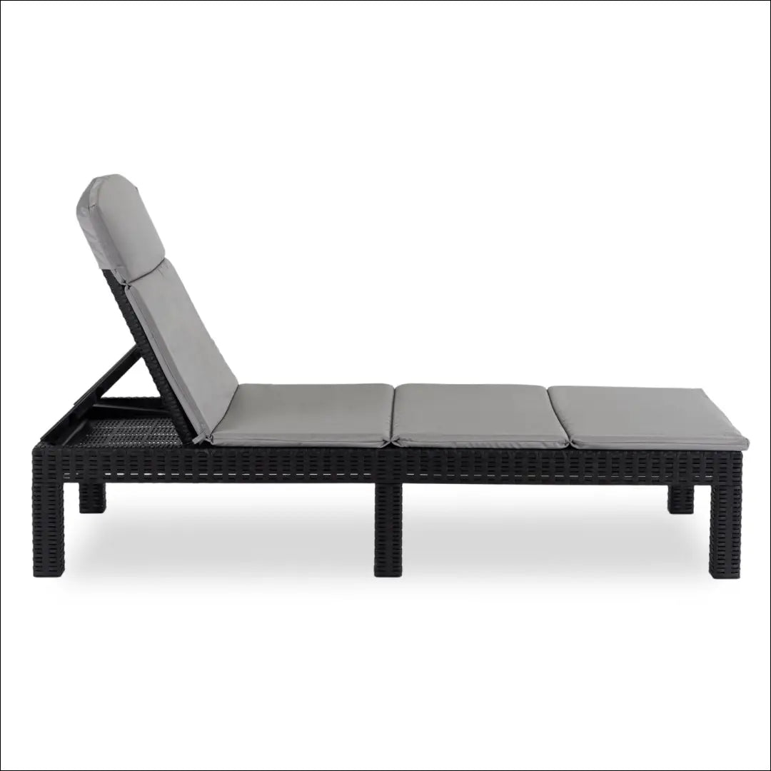 Lauko fotelis iš ratano juodos spalvos TE452 - €128 Save 15% 100-200, __label:Pristatymas 5-14 d.d., elite, Meble