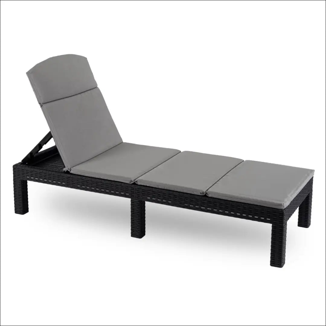 Lauko fotelis iš ratano juodos spalvos TE452 - €128 Save 15% 100-200, __label:Pristatymas 5-14 d.d., elite, Meble