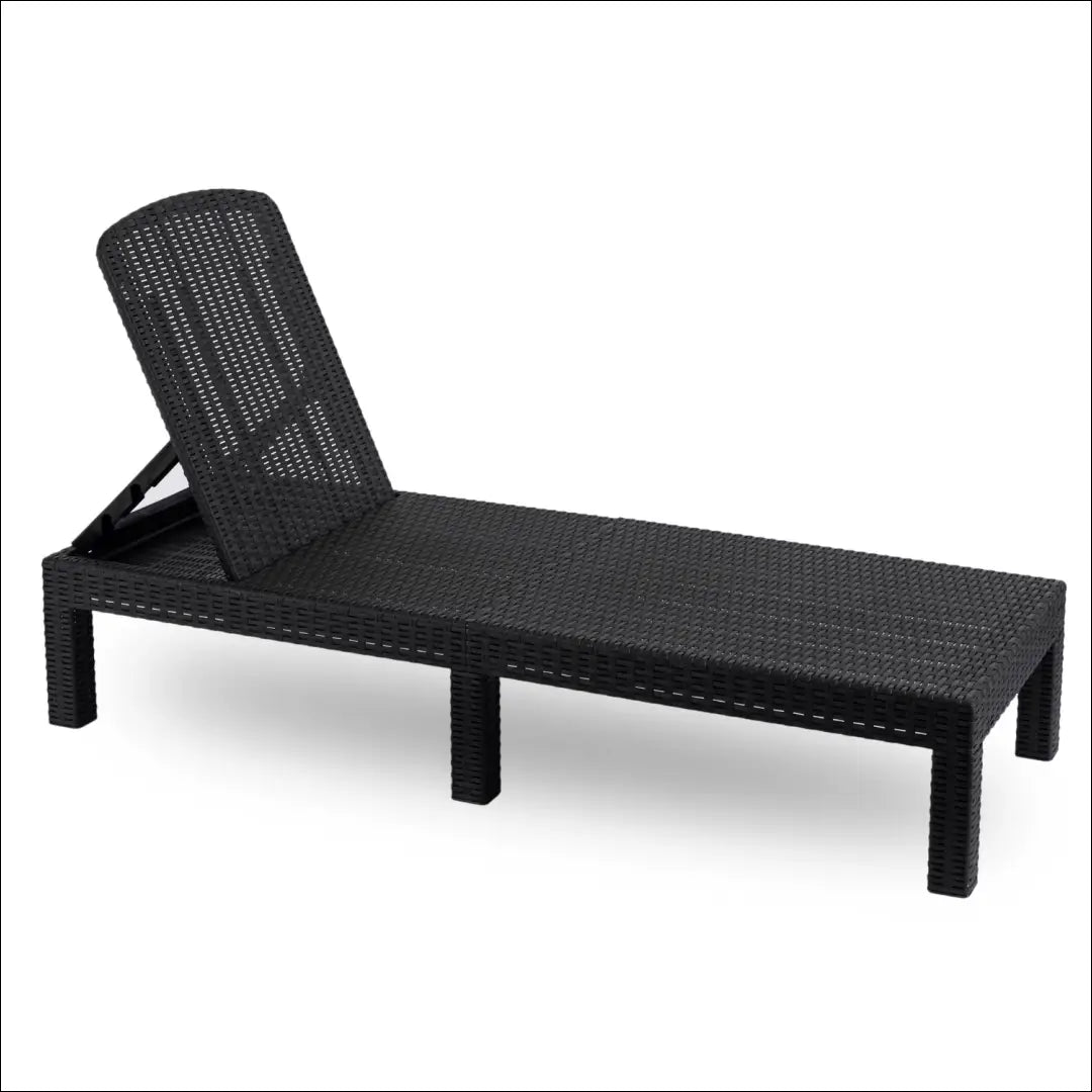 Lauko fotelis iš ratano juodos spalvos TE535 - €92 Save 15% 50-100, __label:Pristatymas 5-14 d.d., elite, Meble