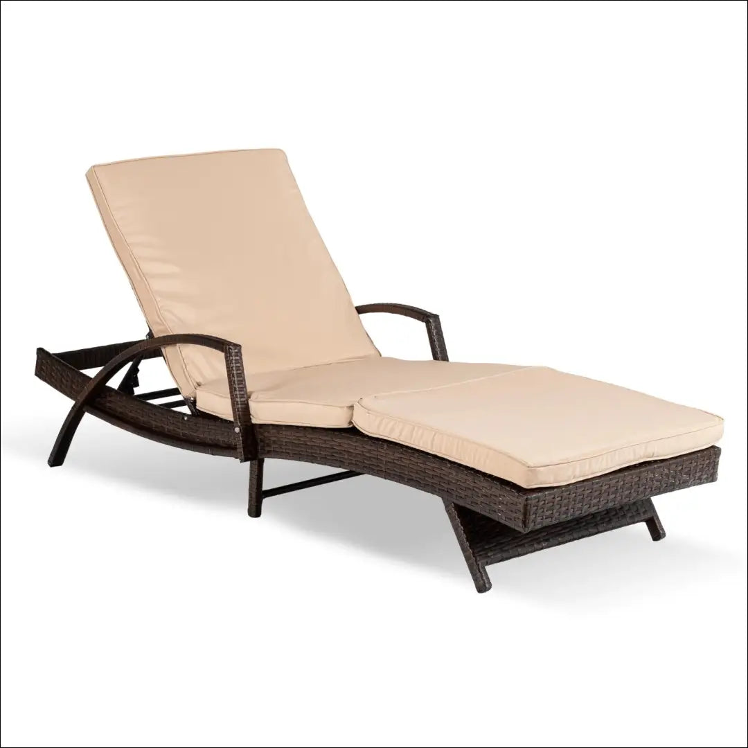 Lauko fotelis iš ratano smėlio spalvos / rudos TE1233 - €218 Save 15% __label:Pristatymas 5-14 d.d., elite, Meble