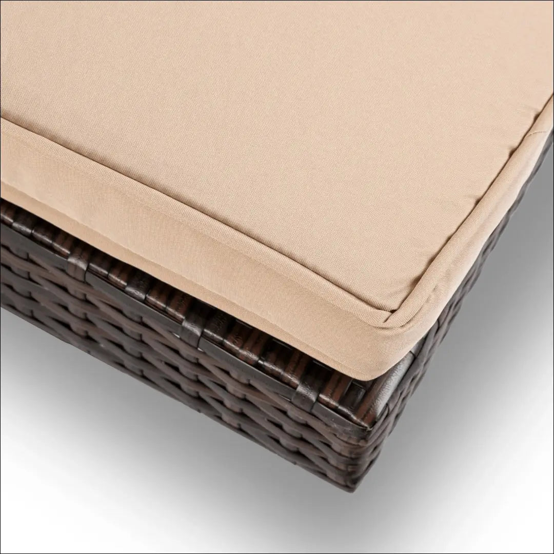 Lauko fotelis iš ratano smėlio spalvos / rudos TE1233 - €218 Save 15% __label:Pristatymas 5-14 d.d., elite, Meble