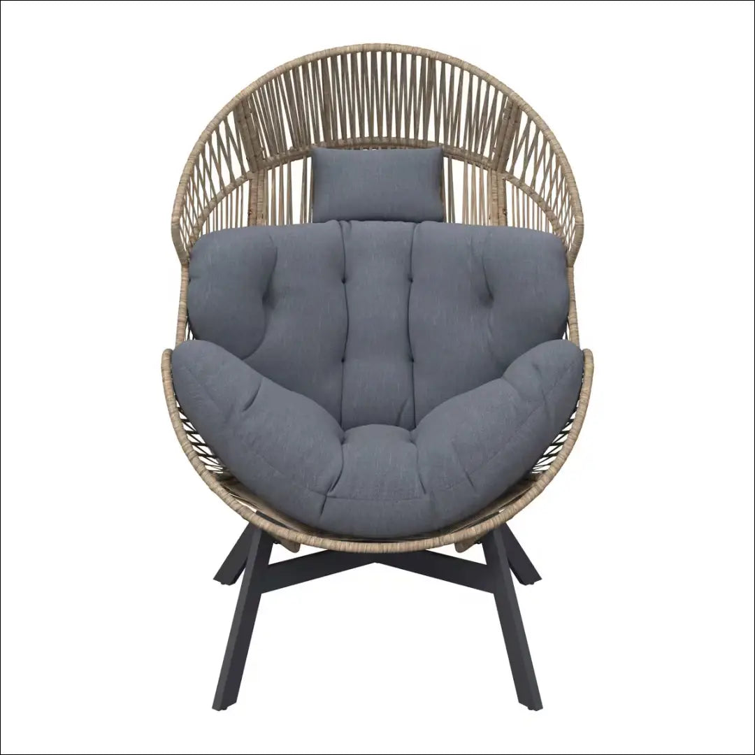 Lauko fotelis LI869 - €290 Save 50% __label:Pristatymas 1-2 d.d., color-juoda, color-pilka, color-smelio, lauko baldai