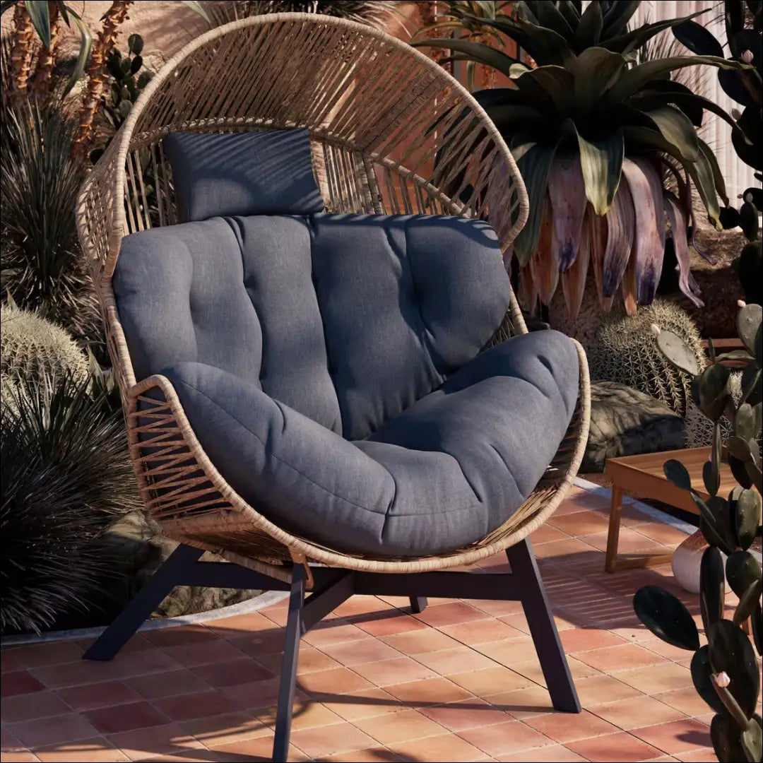 Lauko fotelis LI869 - €290 Save 50% __label:Pristatymas 1-2 d.d., color-juoda, color-pilka, color-smelio, lauko baldai