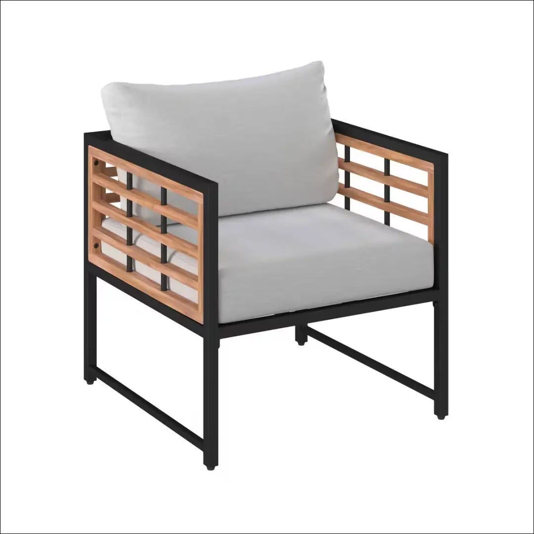 Lauko fotelis LI882 - €105 Save 50% 100-200, __label:Pristatymas 1-2 d.d., color-juoda, color-pilka, color-ruda €100
