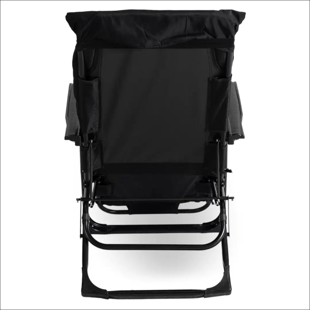 Lauko fotelis su audiniu juodos spalvos TE537 - €67 Save 15% 50-100, __label:Pristatymas 5-14 d.d., elite, Meble