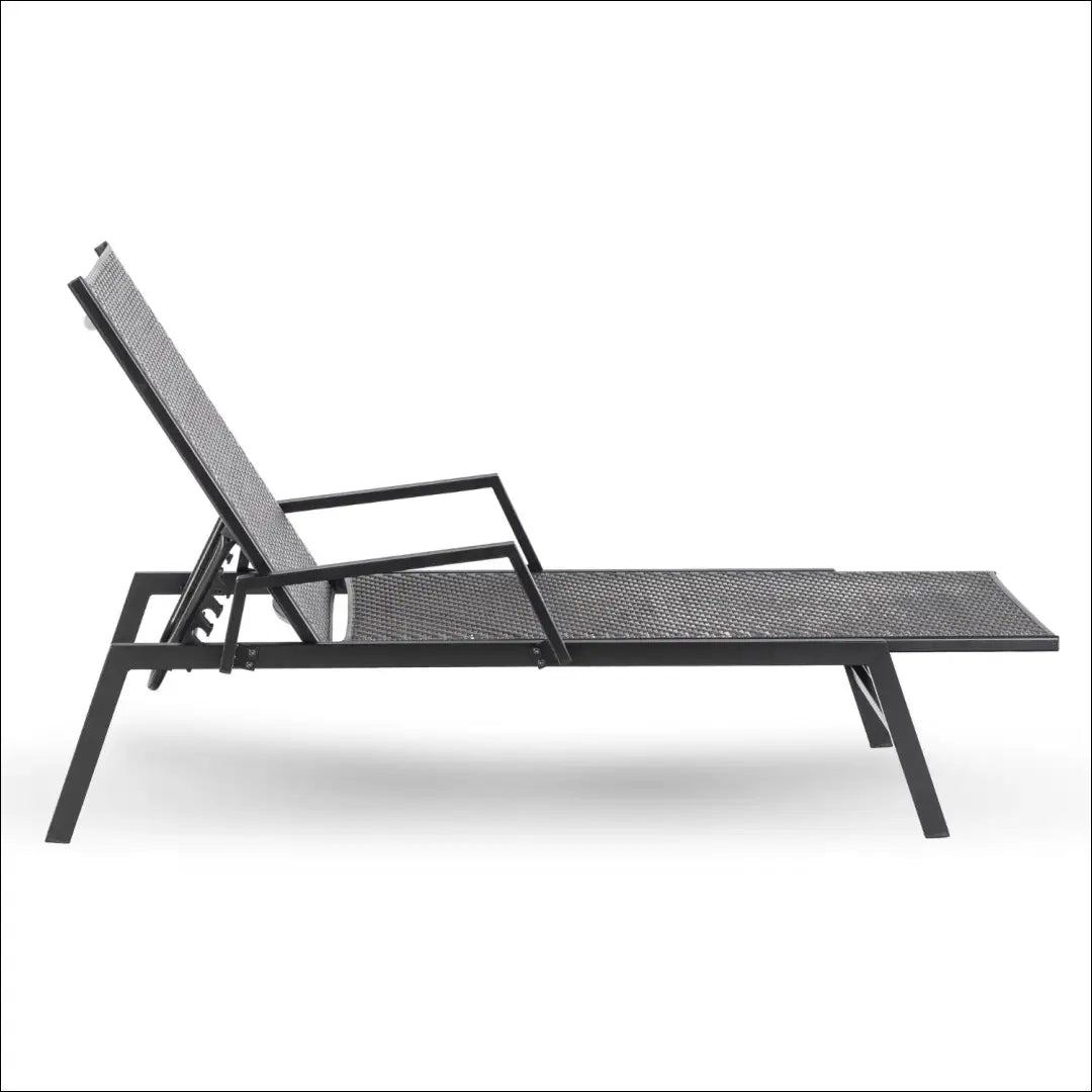 Lauko gultas iš ratano juodos spalvos TE1243 - €77 Save 15% 50-100, __label:Pristatymas 5-14 d.d., elite, Meble