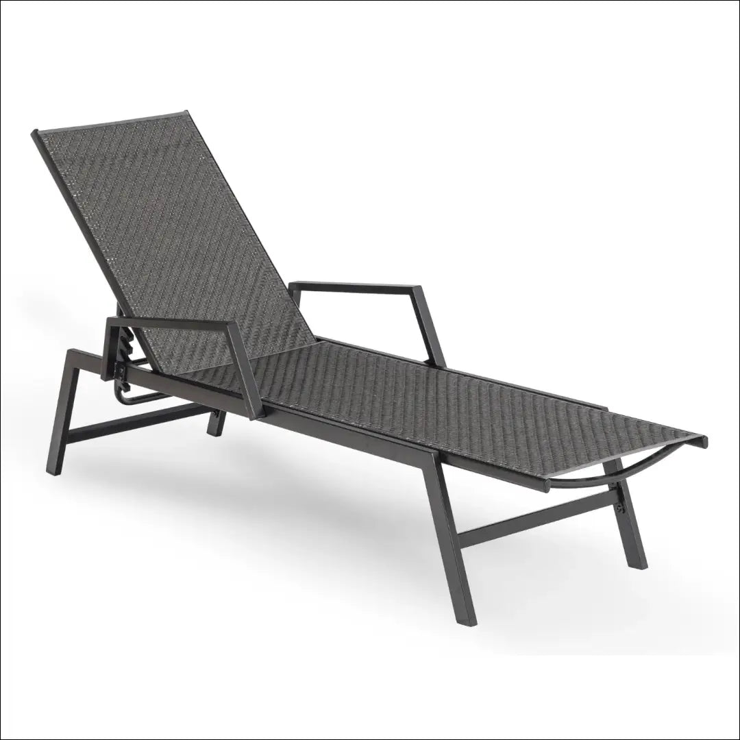 Lauko gultas iš ratano juodos spalvos TE1243 - €77 Save 15% 50-100, __label:Pristatymas 5-14 d.d., elite, Meble