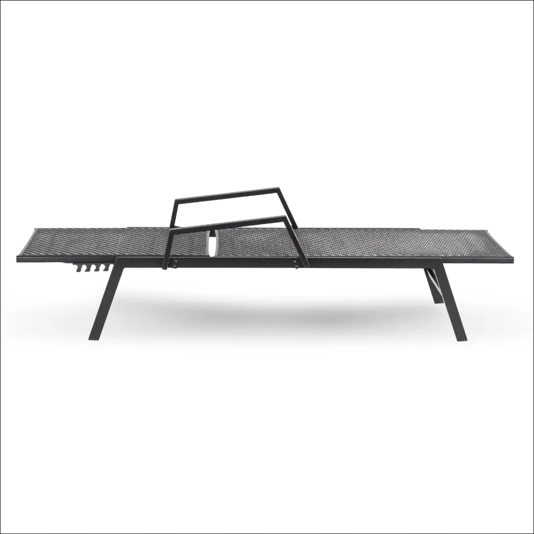 Lauko gultas iš ratano juodos spalvos TE1243 - €77 Save 15% 50-100, __label:Pristatymas 5-14 d.d., elite, Meble