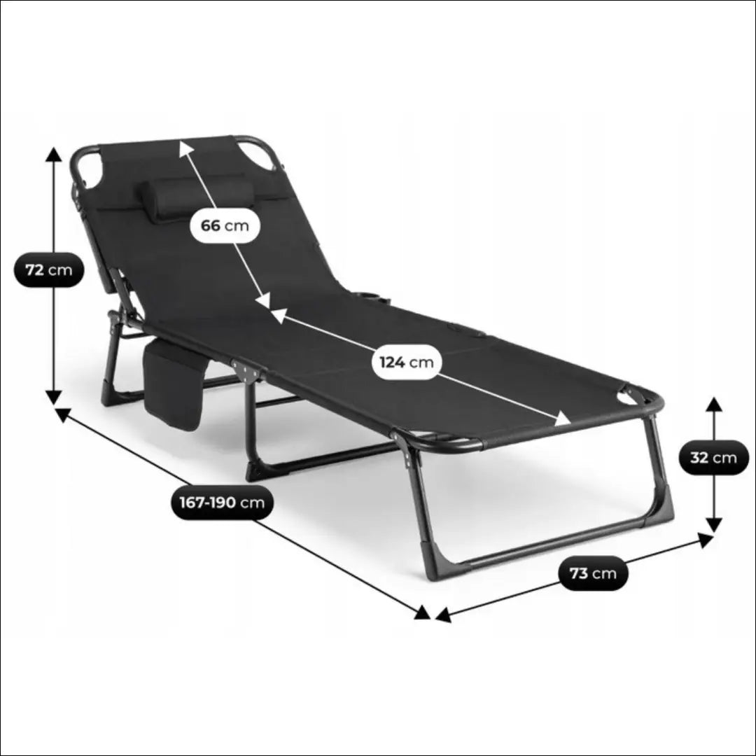 Lauko gultas su audiniu juodos spalvos TE1087 - €77 Save 15% 50-100, __label:Pristatymas 5-14 d.d., elite, Meble