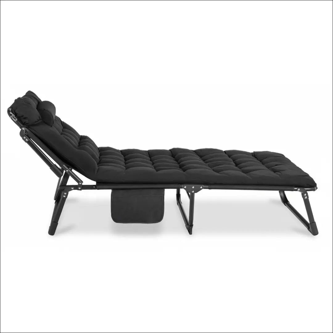 Lauko gultas su audiniu juodos spalvos TE1087 - €77 Save 15% 50-100, __label:Pristatymas 5-14 d.d., elite, Meble