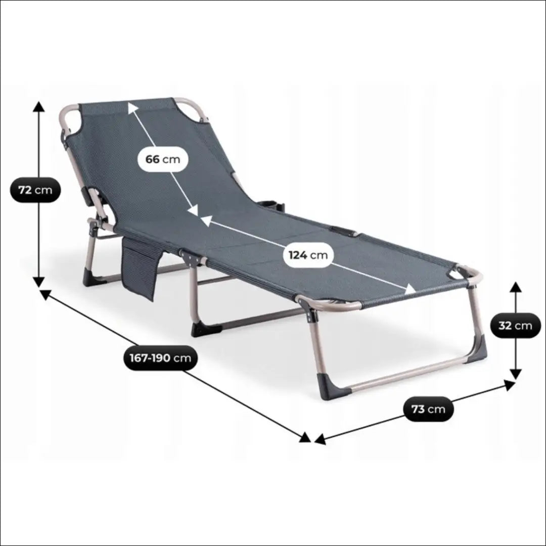 Lauko gultas su audiniu pilkos spalvos TE1089 - €77 Save 15% 50-100, __label:Pristatymas 5-14 d.d., elite, Meble