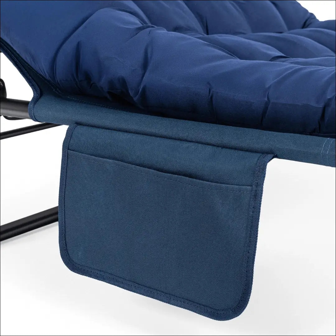 Lauko gultas su audiniu tamsiai mėlynos spalvos TE1088 - €77 Save 15% 50-100, __label:Pristatymas 5-14 d.d., elite,
