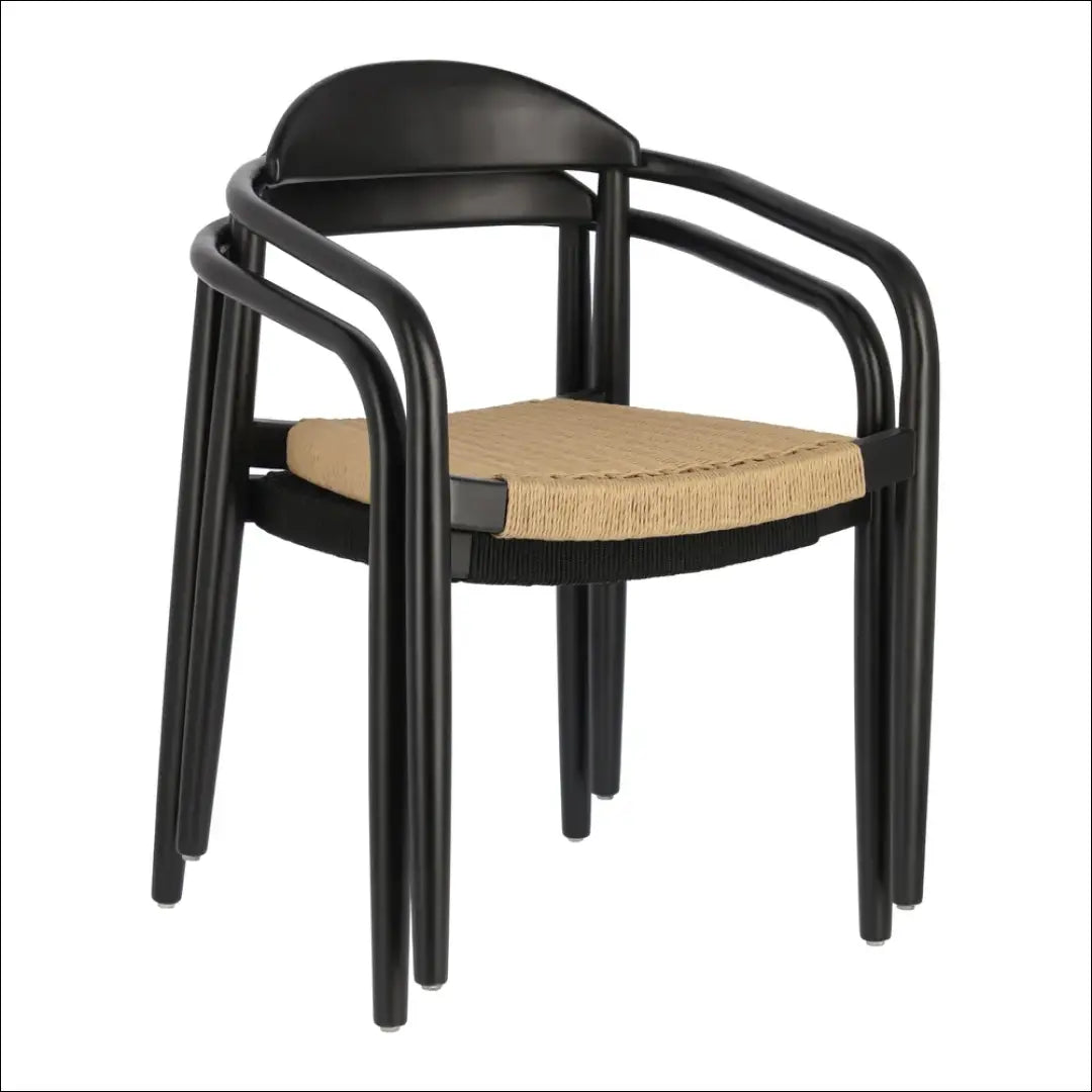 Lauko kėdė ’Kave Home’ LI639 - €134 Save 50% 100-200, __label:Pristatymas 1-2 d.d., color-juoda, lauko baldai,