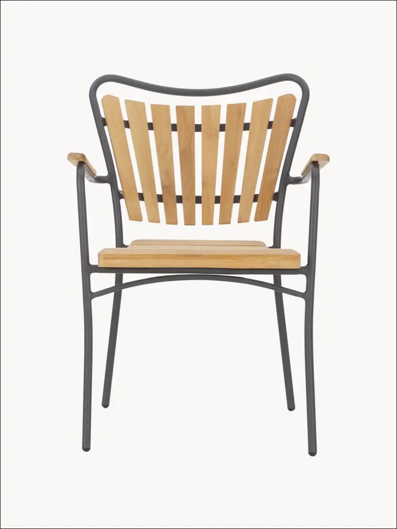 Lauko kėdė LI543 - €88 Save 60% 50-100, __label:Pristatymas 1-2 d.d., color-pilka, color-ruda, lauko baldai €50 to €100