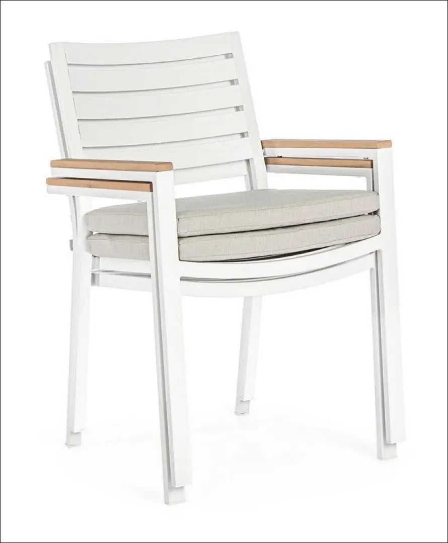 Lauko kėdė LI575 - €80 Save 65% 50-100, color-balta, lauko baldai, lauko-kedes, material-metalas Balta / Metalas €50