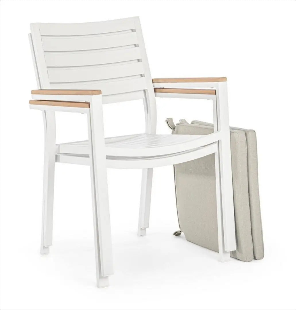 Lauko kėdė LI575 - €80 Save 65% 50-100, color-balta, lauko baldai, lauko-kedes, material-metalas Balta / Metalas €50