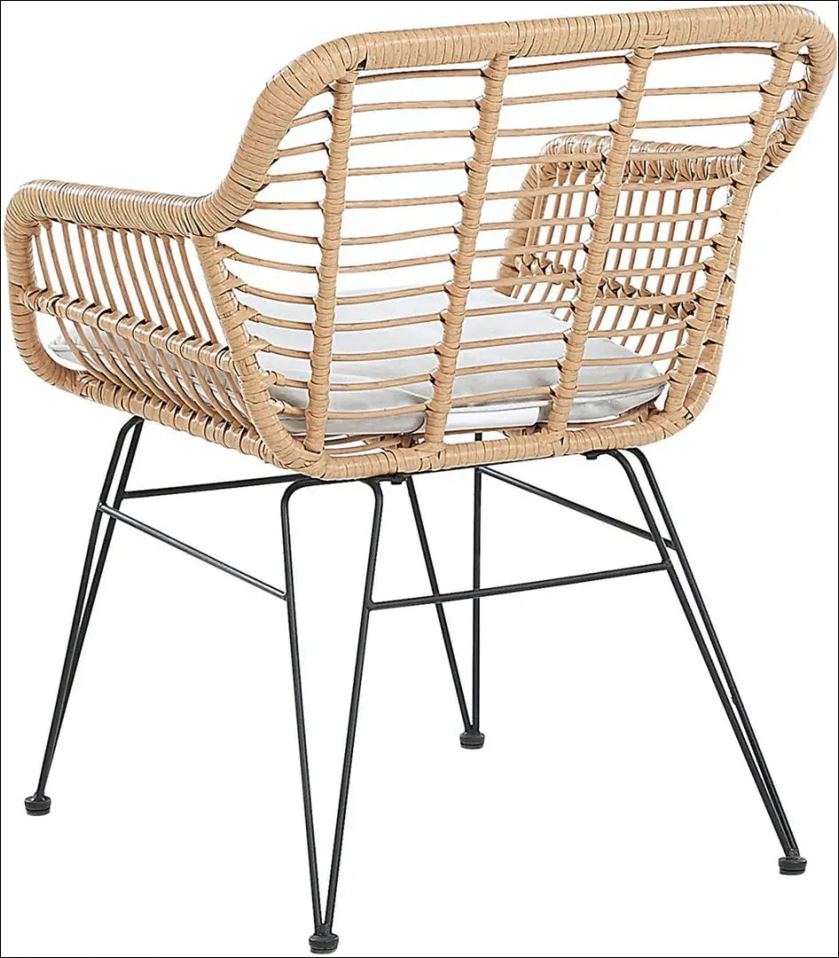 Lauko kėdė LI685 - €70 Save 50% 50-100, __label:Pristatymas 1-2 d.d., color-ruda, color-smelio, lauko baldai €50