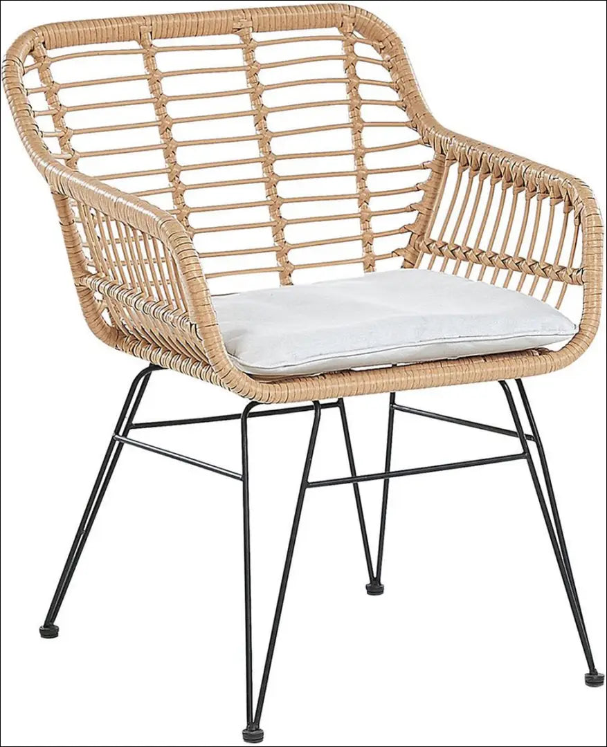 Lauko kėdė LI685 - €70 Save 50% 50-100, __label:Pristatymas 1-2 d.d., color-ruda, color-smelio, lauko baldai €50