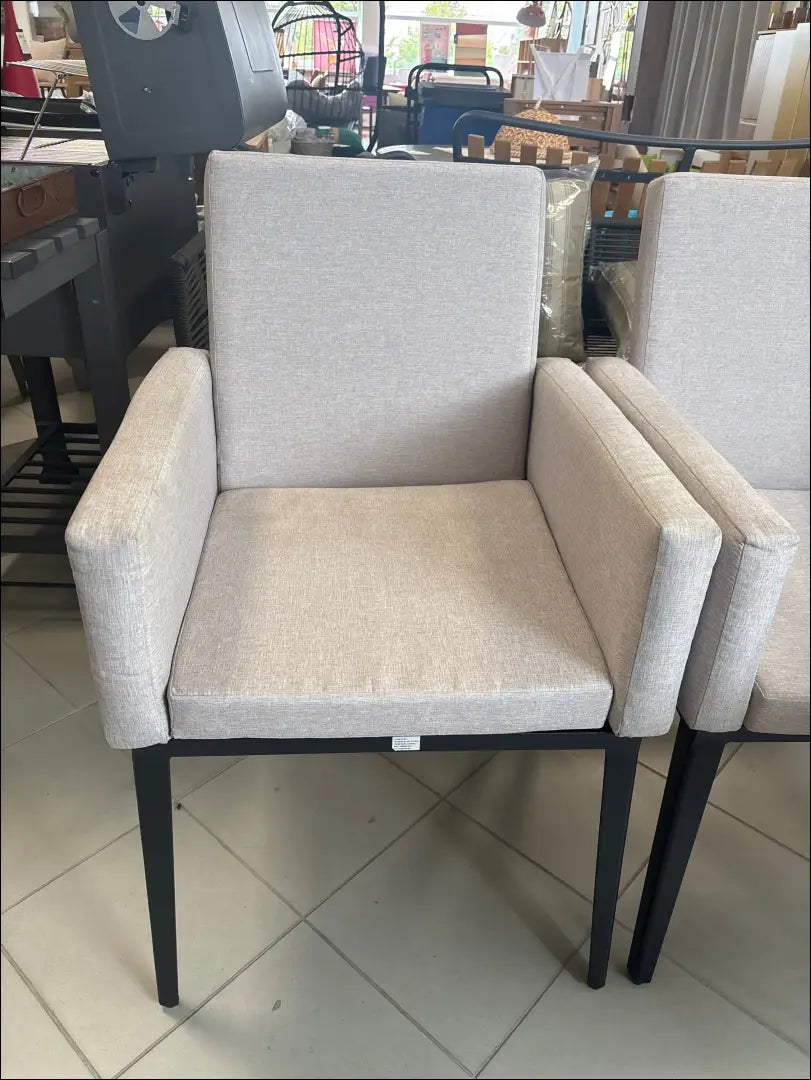 Lauko kėdė LI779 - €50 Save 50% 50-100, __label:Pristatymas 1-2 d.d., color-juoda, color-smelio, lauko baldai to €100