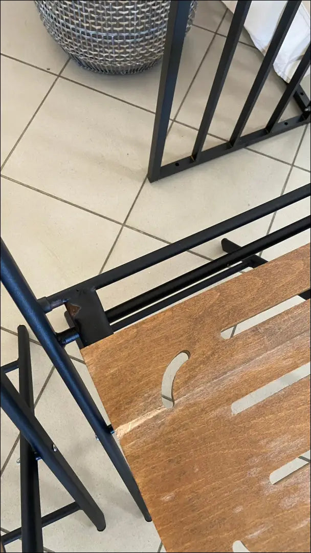 Lauko kėdžių komplektas (2vnt) LI431 - €52 Save 65% __label:Pristatymas 1-2 d.d., color-juoda, color-ruda,