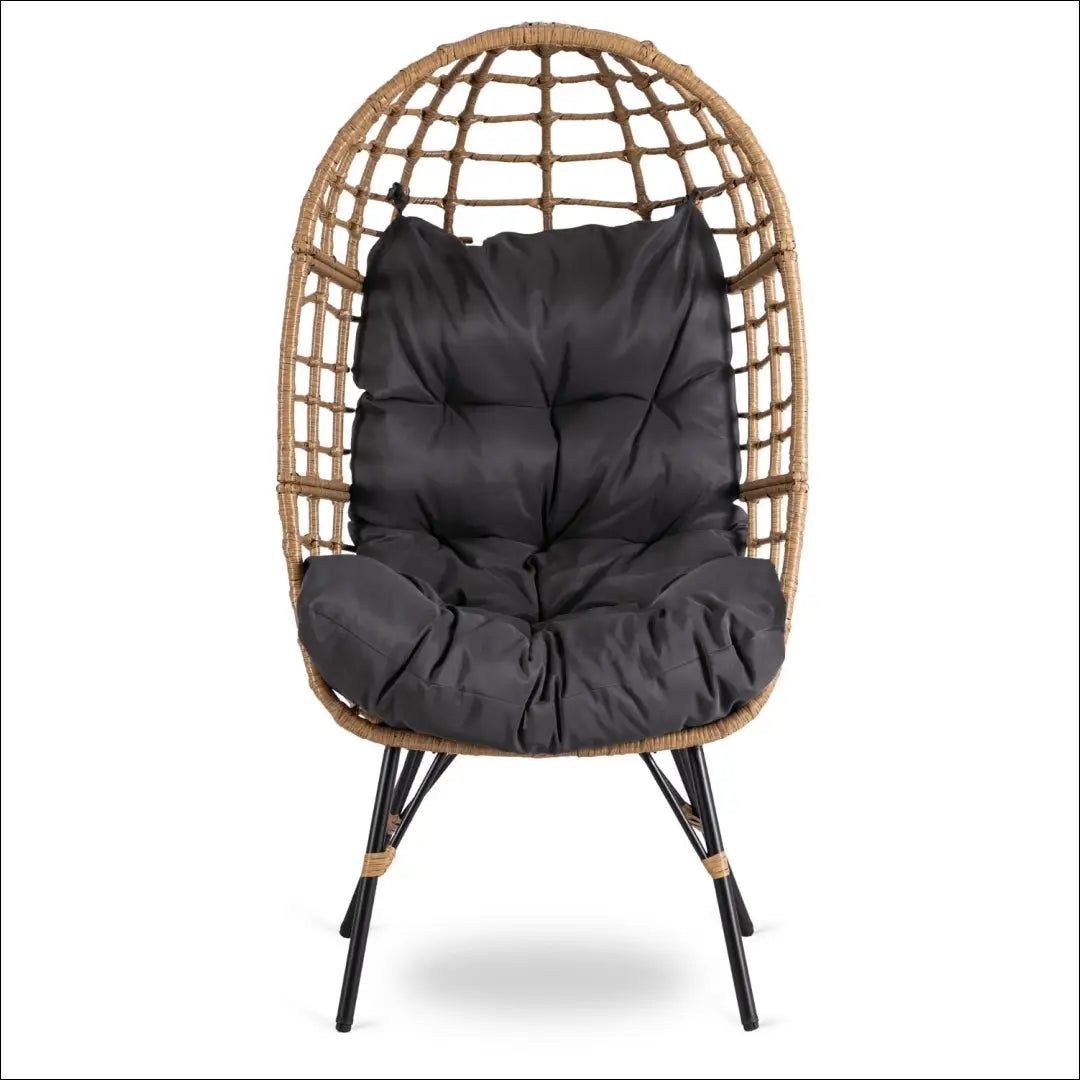 Lauko poilsio fotelis pilkos spalvos TE598 - €220 Save 15% __label:Pristatymas 5-14 d.d., elite, Fotele wypoczynkowe,