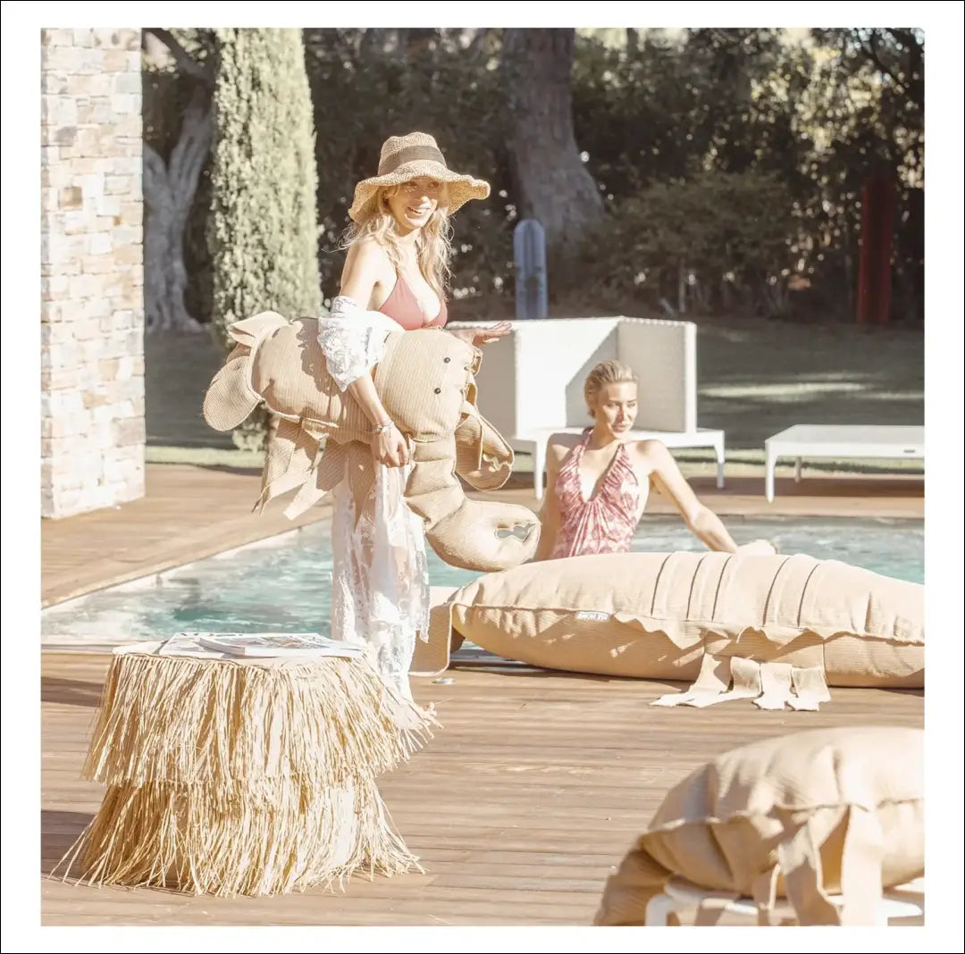 Lauko pufas LI585 - €65 Save 50% 50-100, __label:Pristatymas 1-2 d.d., color-smelio, lauko baldai,