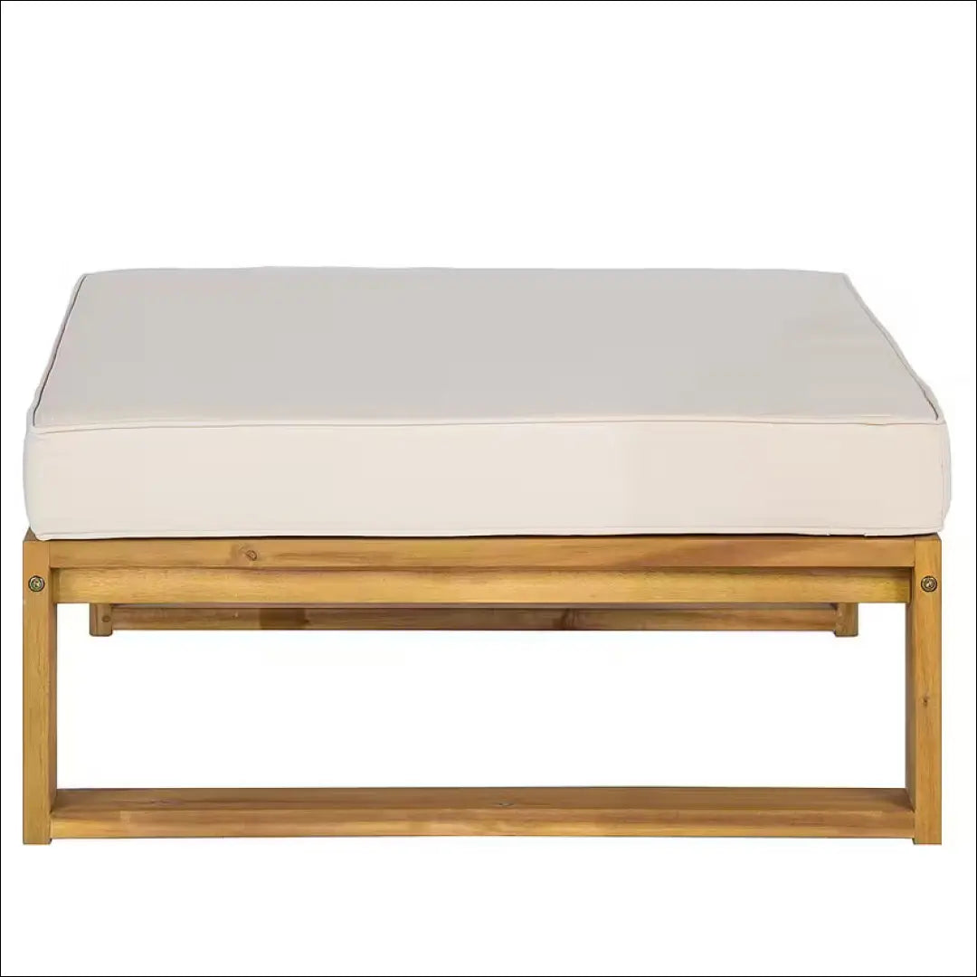 Lauko pufas LI770 - €95 Save 50% 50-100, __label:Pristatymas 1-2 d.d., color-kremas, color-ruda, lauko baldai €50