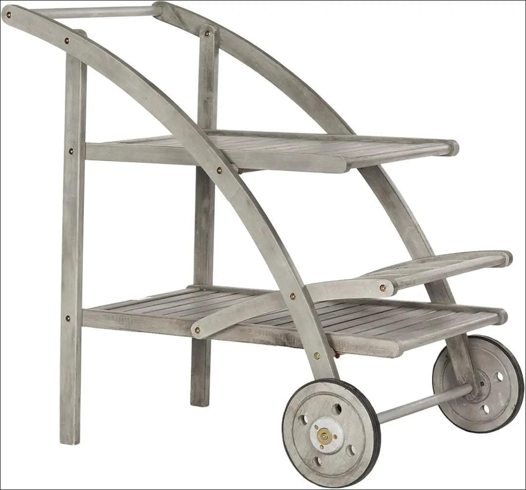 Lauko serviravimo vežimėlis LI703 - €95 Save 50% 50-100, __label:Pristatymas 1-2 d.d., color-pilka, indai, interjeras