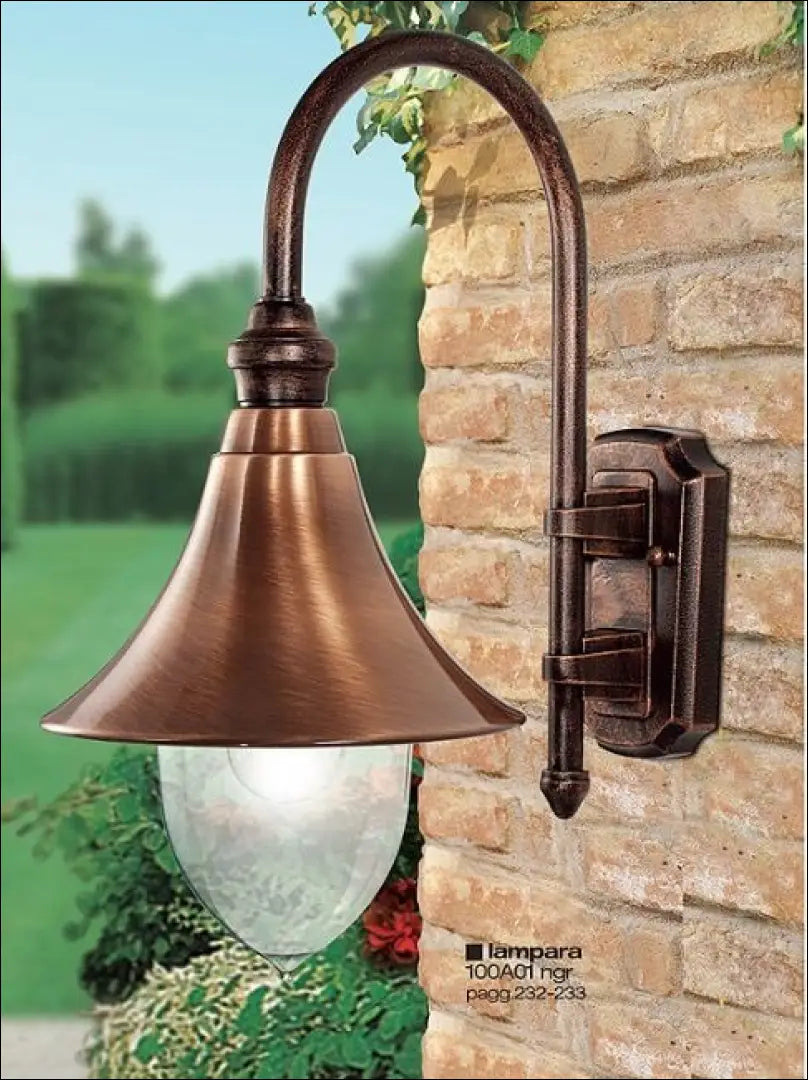 Lauko sieninis šviestuvas DI10071 - €92 Save 50% 50-100, __label:Pristatymas 1-2 d.d., color-auksine, color-juoda,