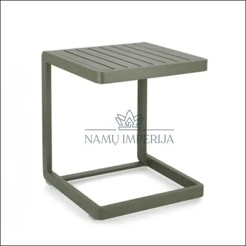 Lauko šoninis staliukas LI508 - €87 Save 50% 50-100, color-zalia, lauko baldai, lauko-stalai, material-metalas