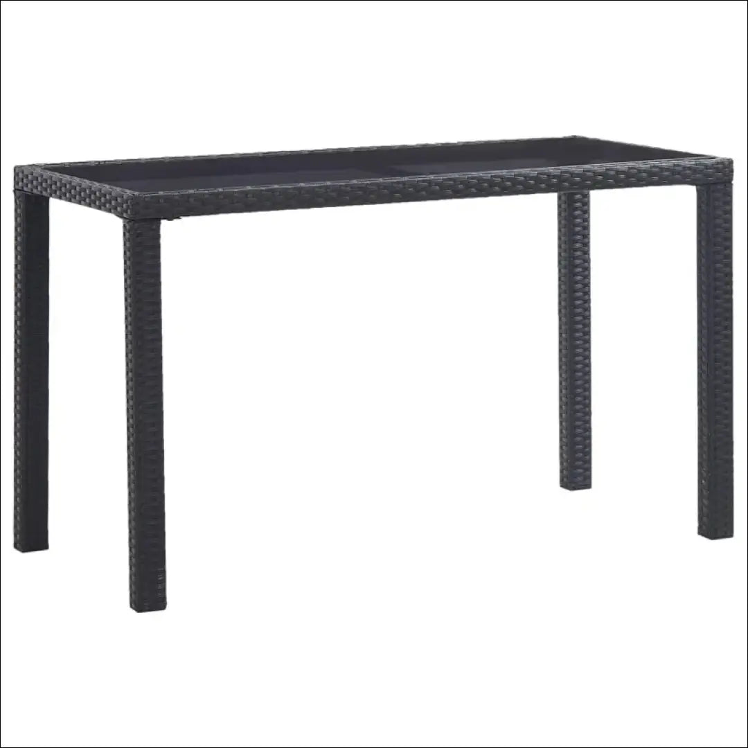 Lauko stalas LI668 - €107 Save 50% 100-200, __label:Pristatymas 1-2 d.d., color-juoda, lauko baldai, lauko-stalai €100