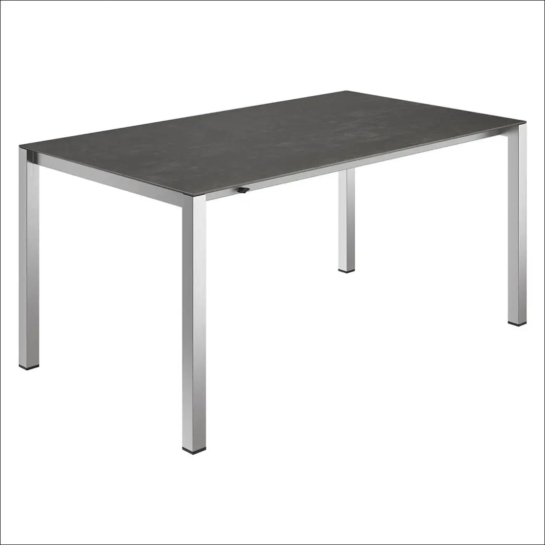 Lauko stalas LI696 - €368 Save 60% __label:Pristatymas 1-2 d.d., color-ruda, color-sidabrine, material-metalas,