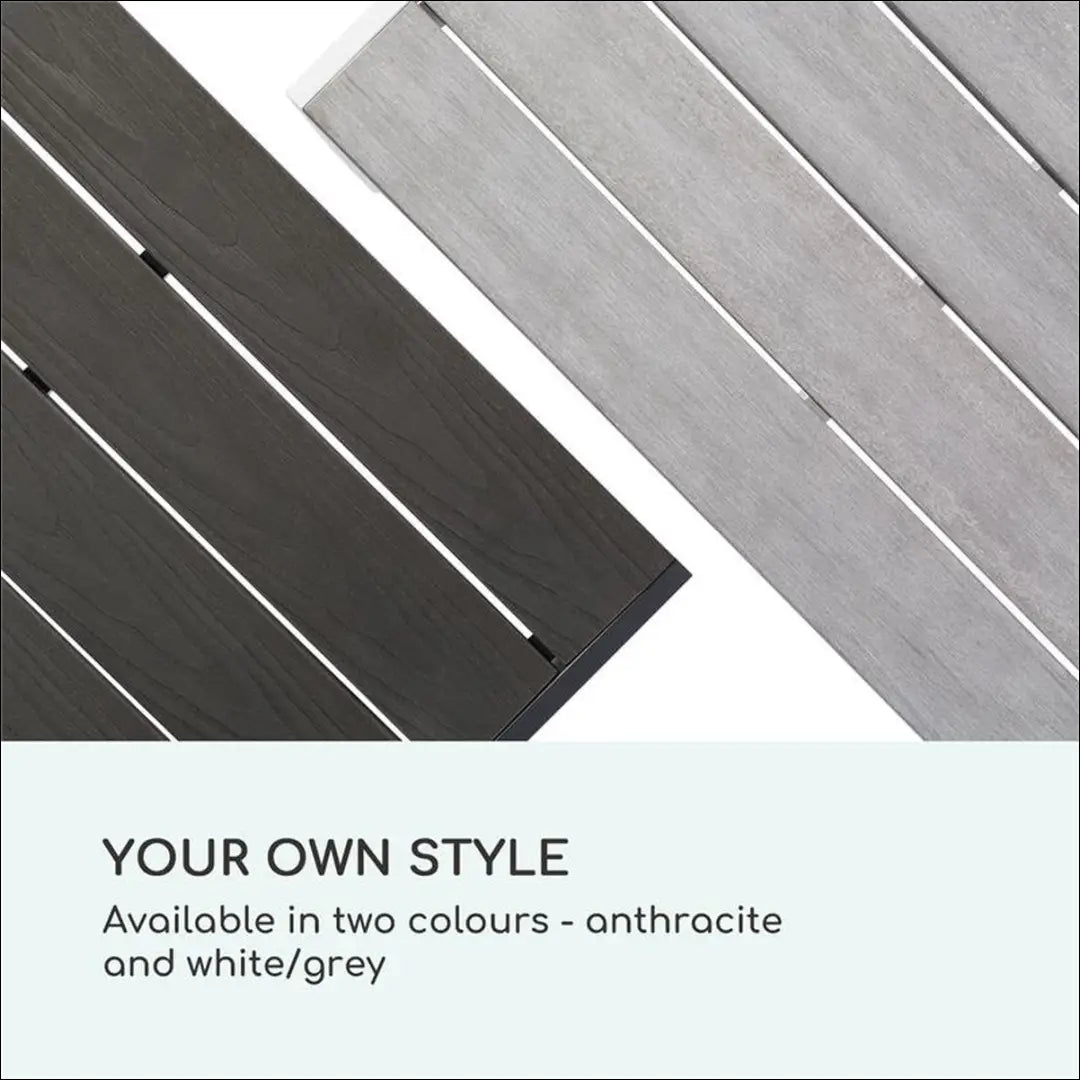 Lauko stalas LI812 - €169 Save 50% 100-200, __label:Pristatymas 1-2 d.d., color-pilka, lauko baldai, lauko-stalai €100