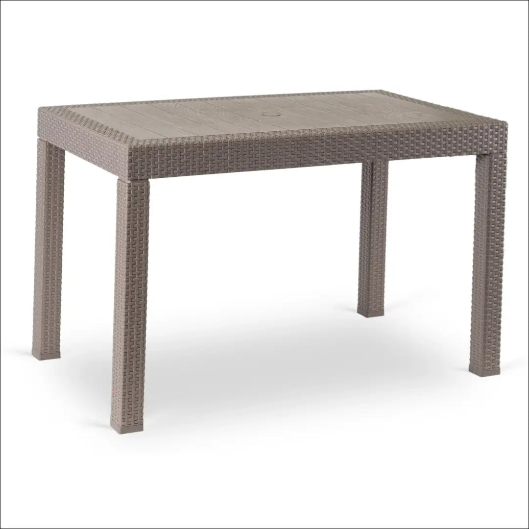 Lauko stalas rudos spalvos TE495 - €115 Save 15% 100-200, __label:Pristatymas 5-14 d.d., elite, Meble ogrodowe,