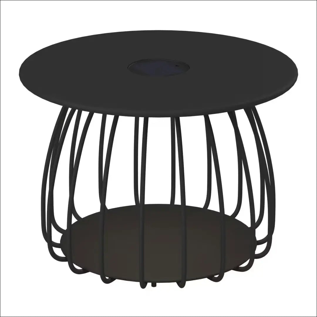 Lauko staliukas su apšvietimu LI870 - €150 Save 60% 100-200, __label:Pristatymas 1-2 d.d., color-juoda,