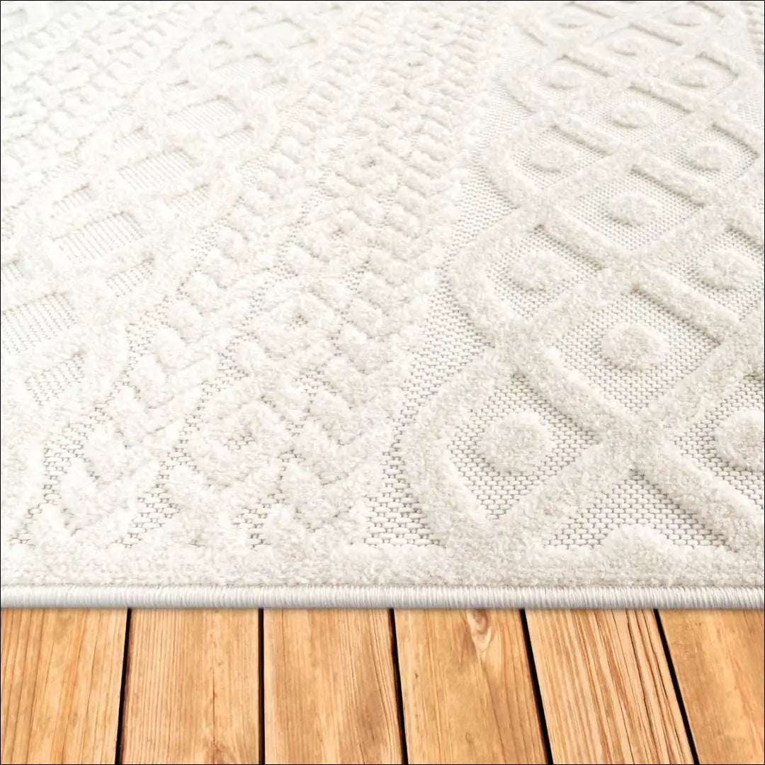 Lauko/terasos kilimas RU1438 - €128 Save 50% 100-200, __label:Pristatymas 1-2 d.d., color-kremas, Dydis-200-x-290-cm,
