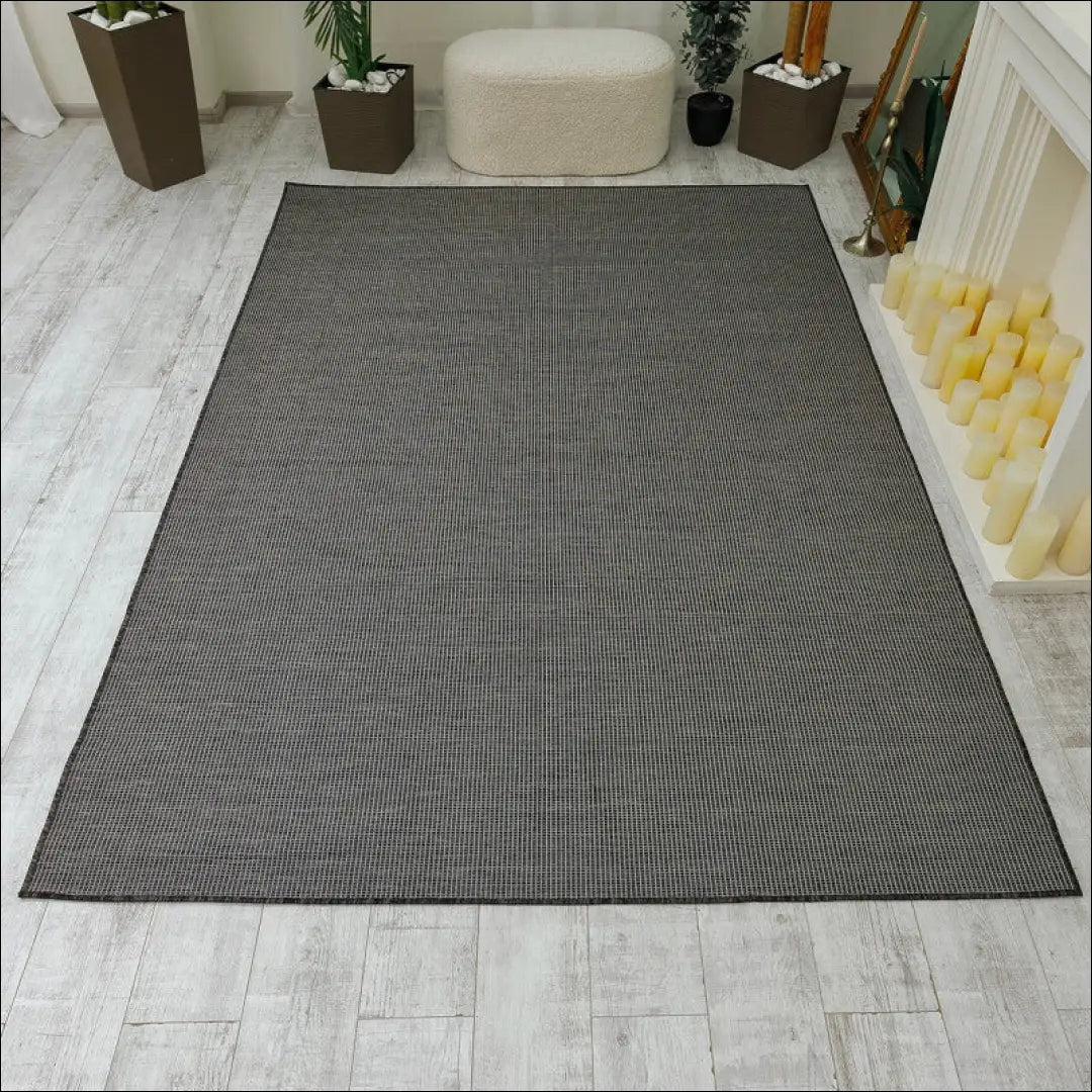 Lauko/terasos kilimas RU1519 - €79 Save 50% 50-100, __label:Pristatymas 1-2 d.d., color-juoda, Dydis-120-x-170-cm,