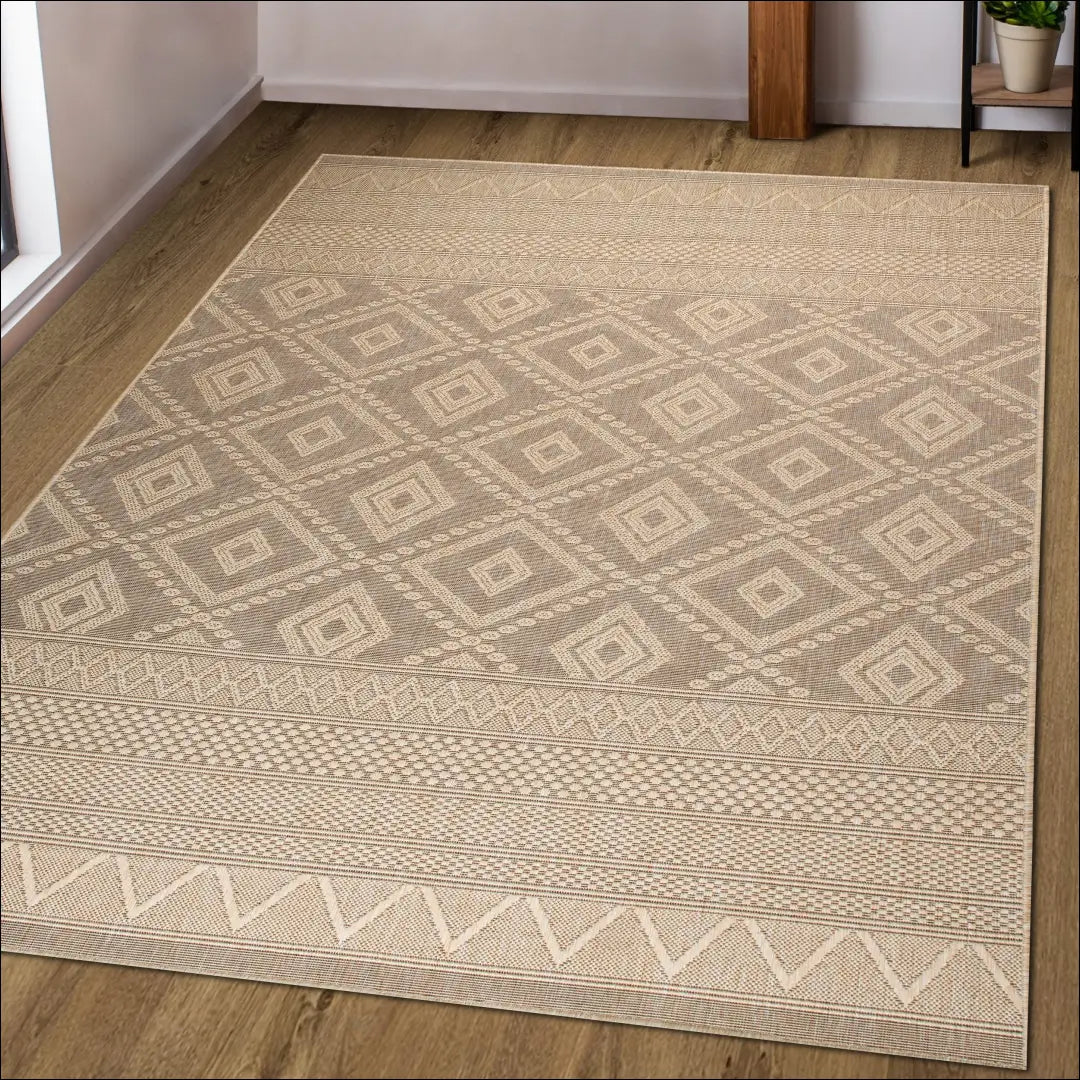 Lauko/terasos kilimas RU1677 - €120 Save 50% 100-200, __label:Pristatymas 1-2 d.d., color-smelio, Dydis-200-x-290-cm,