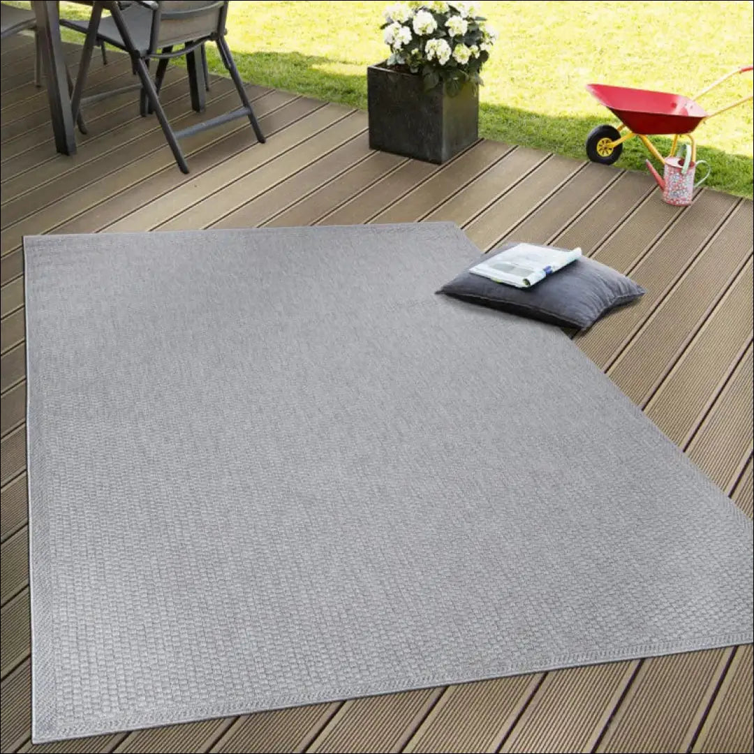 Lauko/terasos kilimėlis RU1616 - €23 Save 50% __label:Pristatymas 1-2 d.d., color-pilka, Dydis-60-x-100-cm,